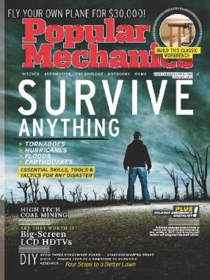 Popular Mechanics: Survie anything (August 2007)