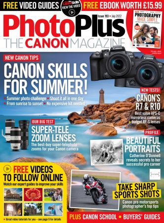 PhotoPlus: The Canon Magazine   Issue 193, July 2022