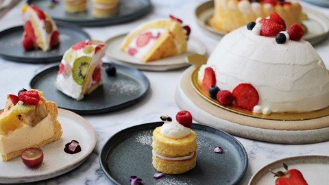 Indyassa Pastry Course #1 Gluten-Free Sponge Cake Desserts