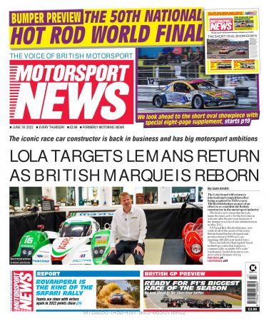 Motorsport News   30 June 2022