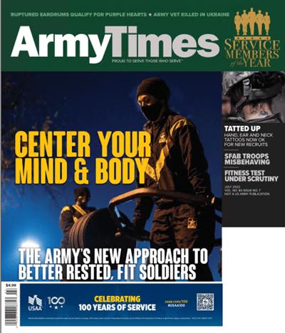 Army Times   Vol. No. 83 Issue 07, July 2022