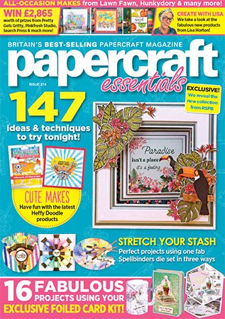 Papercraft Essentials   Issue 214, 2022 (True PDF)