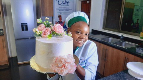 Learn Vanilla Cake Baking And Decorations