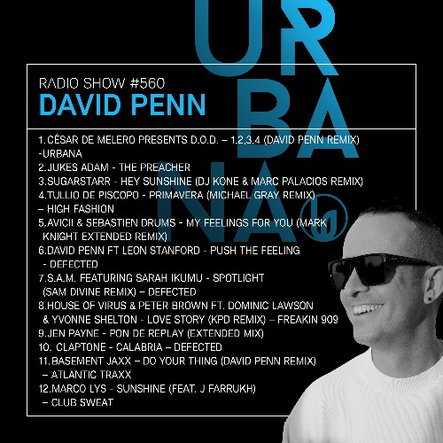 VA | David Penn - Urbana Radio Show 560 (2022-07-16) MP3