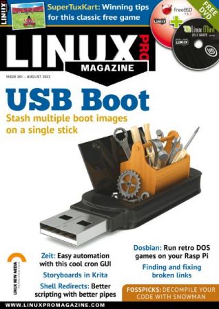 Linux Magazine USA   Issue 261   August 2022 (True PDF)