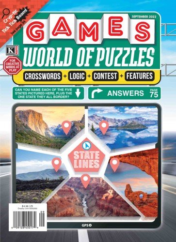 Games World of Puzzles   September 2022