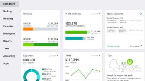 Learn Quickbooks Online In One Course
