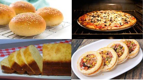 Basic Baking Course  Pizza MakingTea Cake BreadBunDiscs