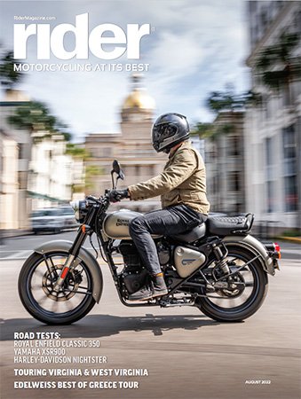 Rider Magazine   August 2022