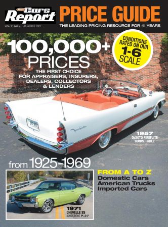 Old Cars Report Price Guide   Vol.7 NO 4, July/August 20222