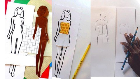 Esteni Fashion Illustration 5 Necklines Part A