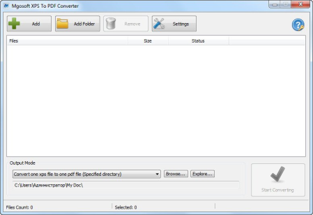 Mgosoft XPS To PDF Converter 12.5.1