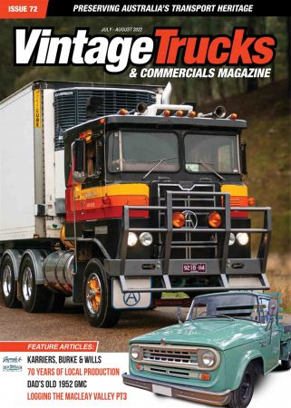 Vintage Trucks & Commercials   July/August 2022