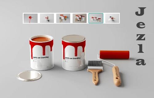 Paint Tin Can Mockups - 7406555