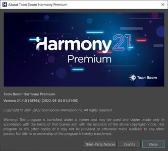 Toon Boom Harmony Premium 21.1 Build 18394 Multilingual (x64) 