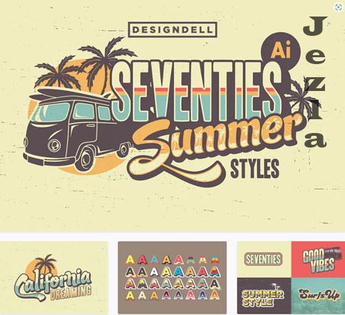 Seventies Summer Styles - 1990288