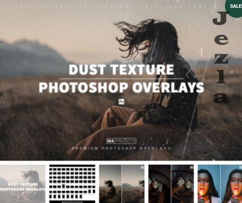 100 Dust Texture Overlays