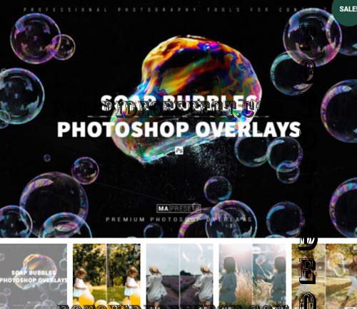 130 Soap Bubbles Overlays