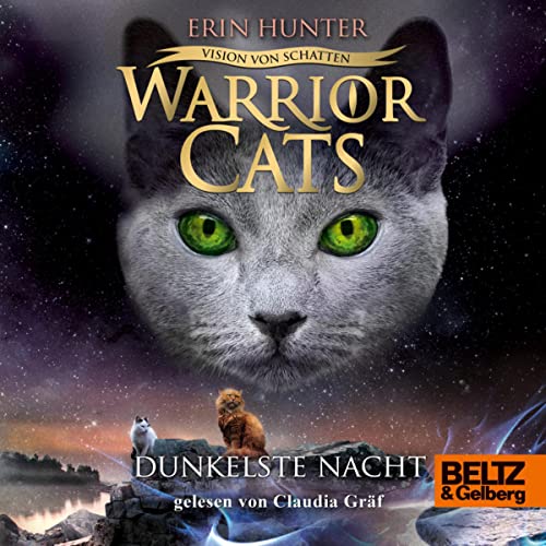 Cover: Erin Hunter  -  Warrior Cats (Staffel 6 Folge 4)  -  Vision Von Schatten  -  Dunkelste Nacht - Web - De - 2022 - FkkauDiObooK