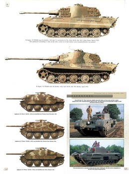 Pnzer Aces (Armor Models) 1-8 - Scale Drawings and Colors