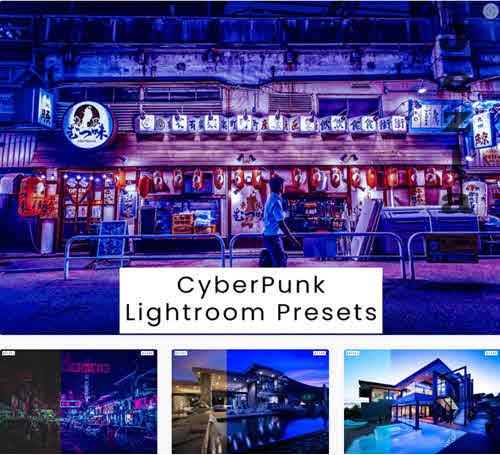 CyberPunk Lightroom Presets - K6PCHVX
