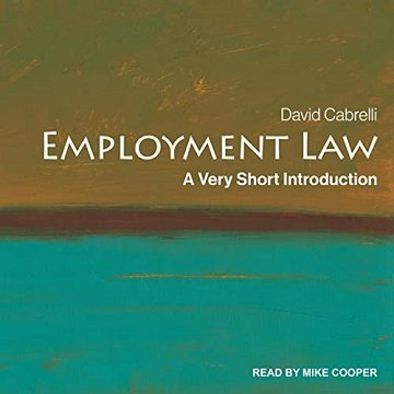 Employment Law: Very Short Introduction [Audiobook]