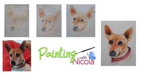 Learn A Tested Method To Paint A Short-Haired Dog Portrait