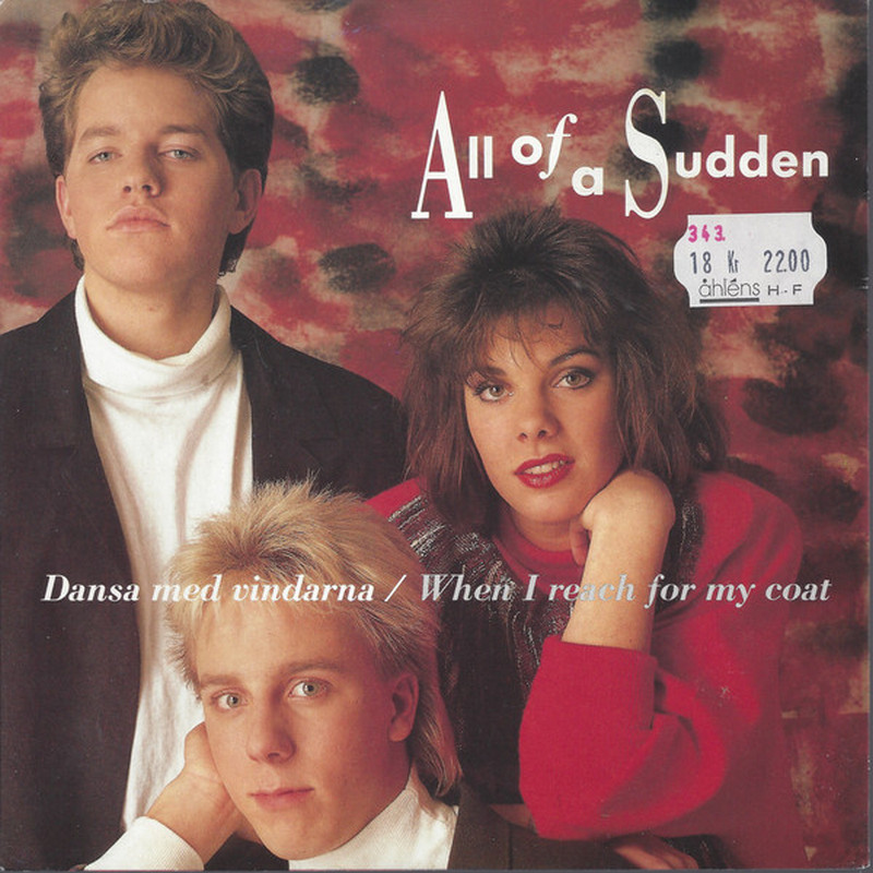 All Of A Sudden - Dansa Med Vindarna (Vinyl, 7'') 1988 (Lossless)