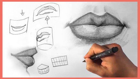 How To Draw Lips – Figure Drawing Anatomy Course