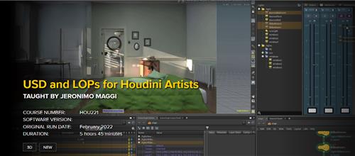 FXPHD - USD and LOPs for Houdini Artists by JERONIMO MAGGI