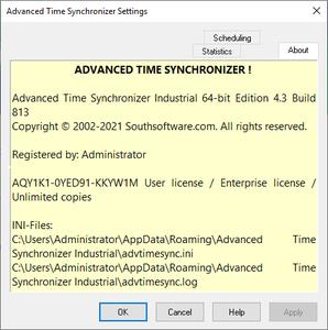 Advanced Time Synchronizer Industrial 4.3.0.814 Multilingual