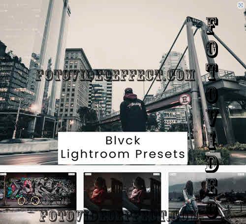 Blvck Lightroom Presets - EB8WEVU