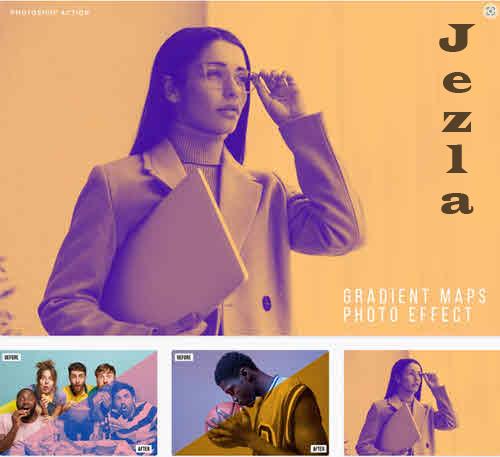 Gradient Maps Photoshop Action