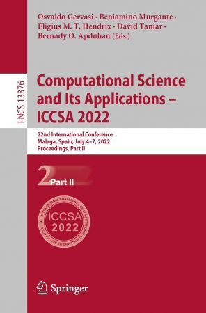 Computational Science and Its Applications – ICCSA 2022: 22nd International Conference, Part II