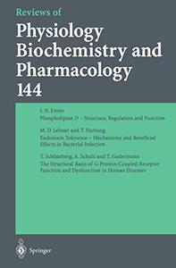 Reviews of Physiology, Biochemistry and Pharmacology  By  J. H. Exton