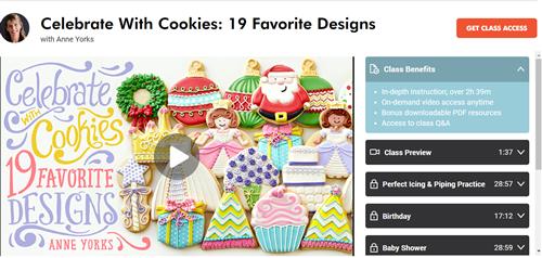 Craftsy - Celebrate With Cookies 19 Favorite Designs