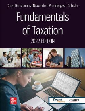 Fundamentals of Taxation 2022 Edition (15 Edition)