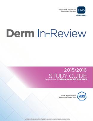 Derm In Review Study Guide 2015 2016 (2015)