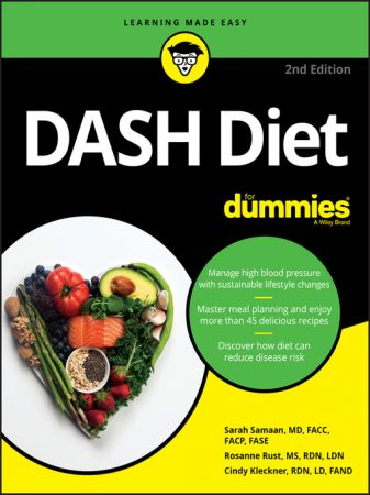 DASH Diet For Dummies, 2nd Edition (True AZW3)