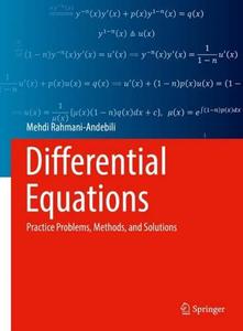 Differential Equations Practice Problems, Methods, and Solutions (EPUB)