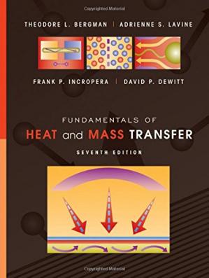 Fundamentals of Heat and Mass Transfer 7th Edition (Solutions)