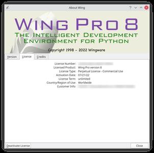 Wing IDE Professional 8.3.2 (Win   macOS   Linux)