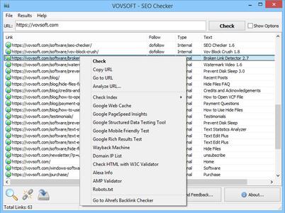 VovSoft SEO Checker 6.1 Multilingual + Portable