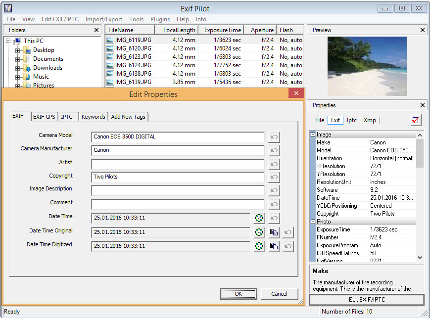 Exif Pilot 6.14.1 (x86) C6136344104546ed1f4eafe53d4b8037