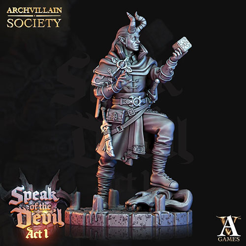 Agamar - Infernal Warlock 3D Print