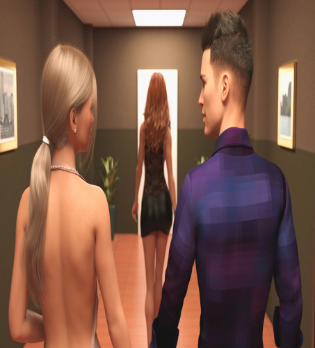 A Young Guy Affair's with Her Girlfriend Sister 3D Porn Comic