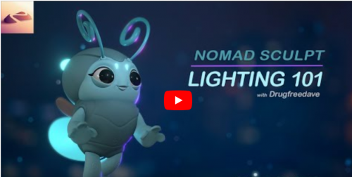 3D Lighting 101 with Nomad Sculpt