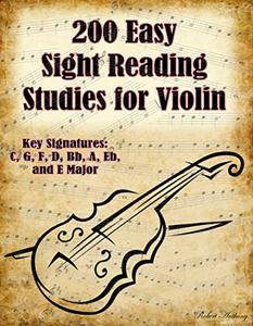 200 Easy Sight Reading Studies for Violin