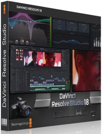 постер к DaVinci Resolve Studio 18.0.0.36 RePack + Components