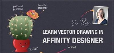 Vector drawing in Affinity Designer for iPad plants!
